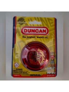Genuine Duncan Toys Classic Series Red Yo-Yo Imperial
